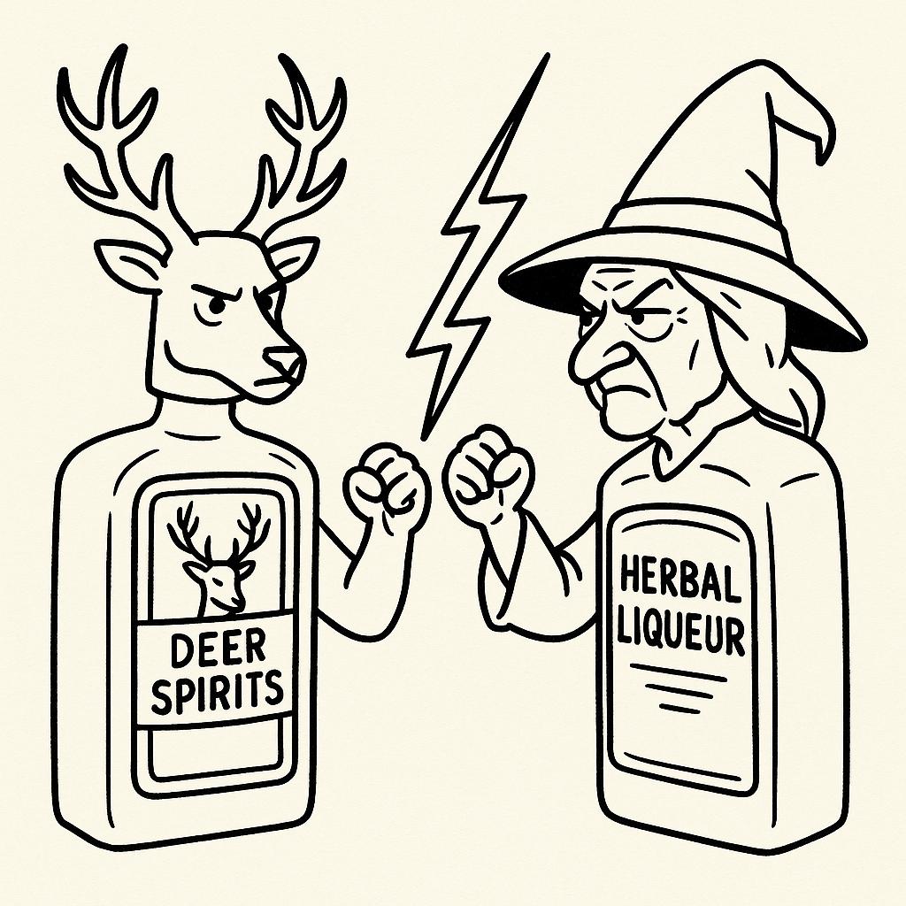 Jeleń Jägermeistera vs. „Stara Zielarka”: