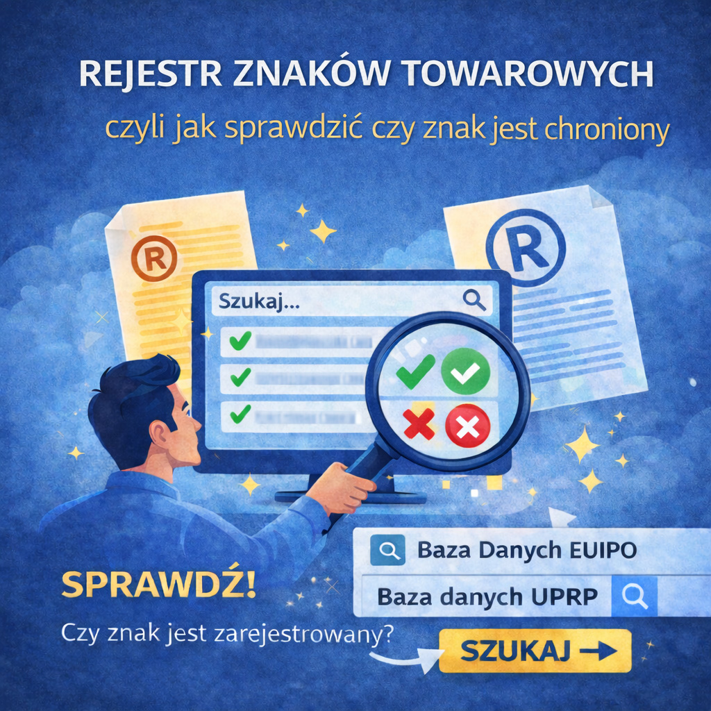 Rejestr znaków towarowych, czyli jak sprawdzić, czy&nbsp;znak jest zastrzeżony?