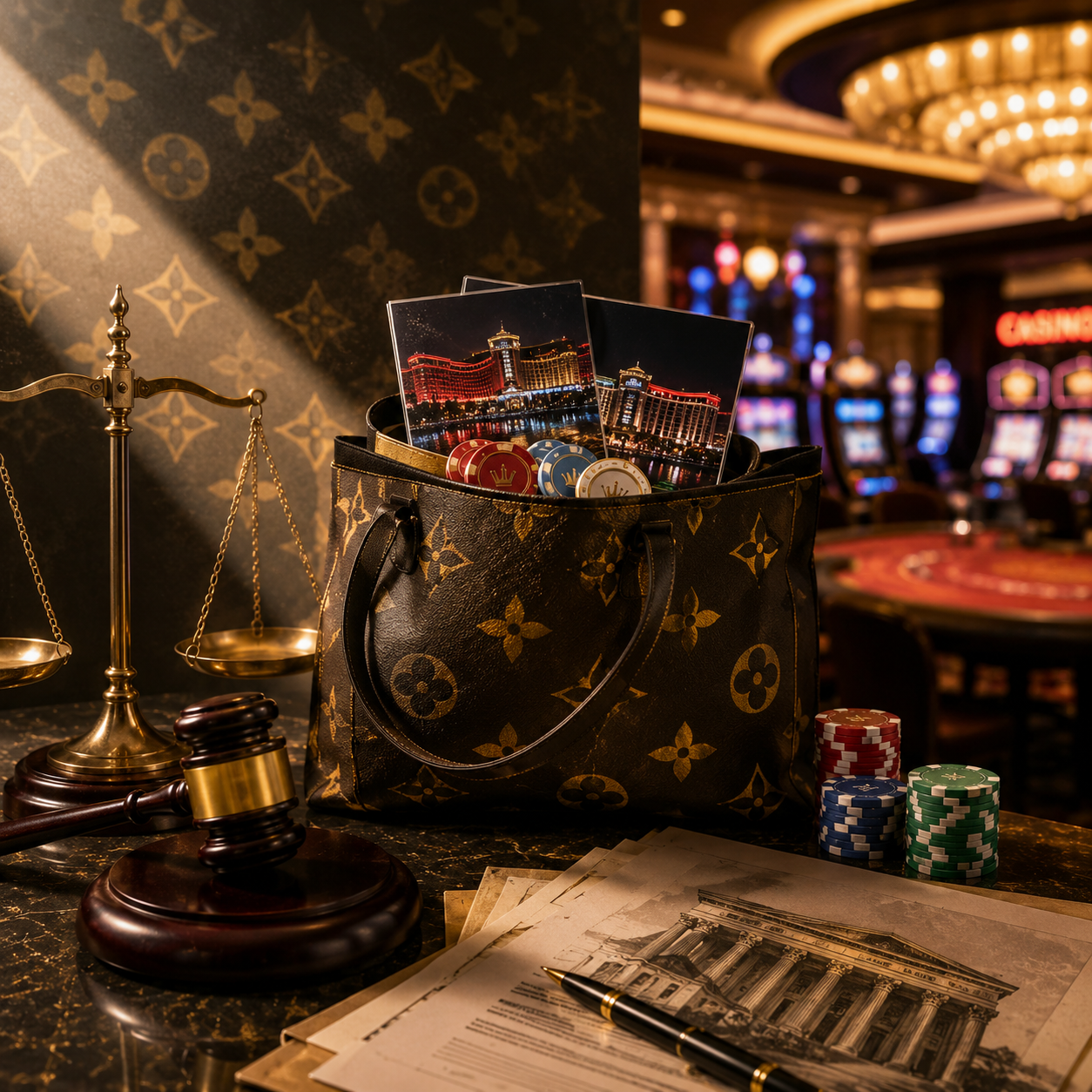 Louis Vuitton vs casino: granice monogramu