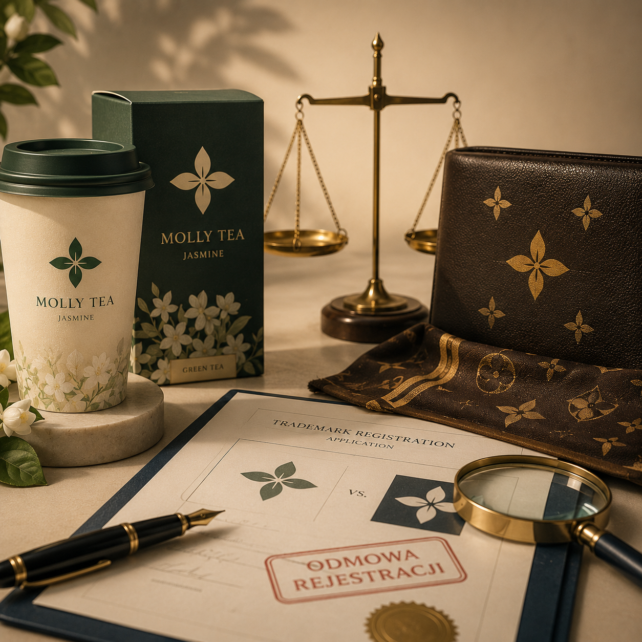 Louis Vuitton kontra Molly Tea: gdzie kończy się tradycyjny motyw, a&nbsp;zaczyna cudzy znak?