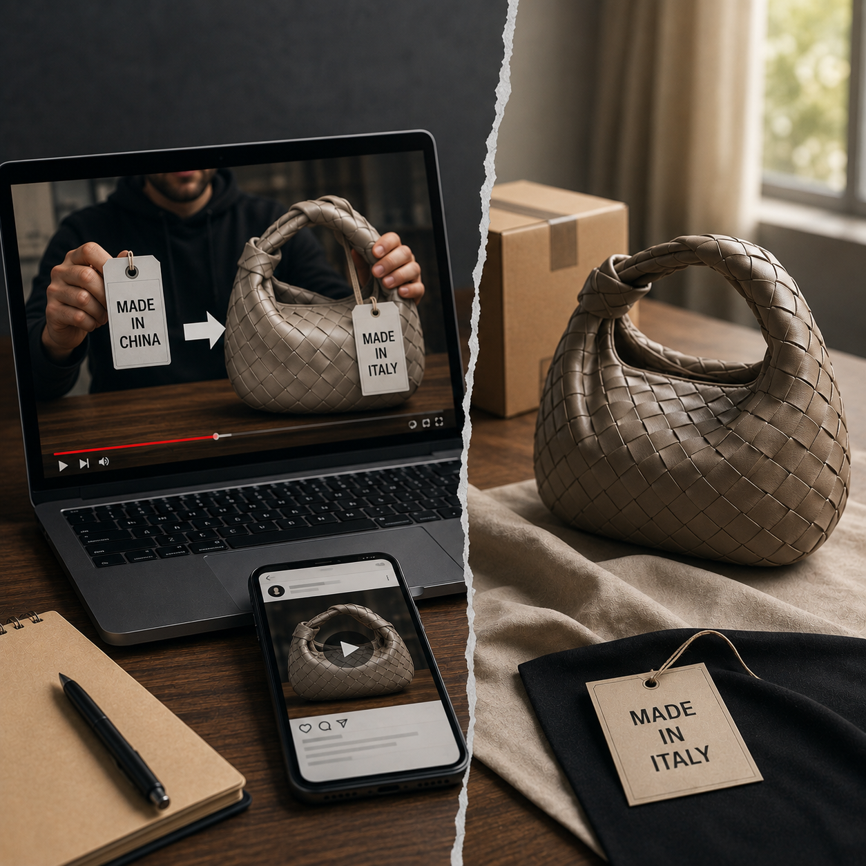 Bottega Veneta kontra Meta: pytanie o&nbsp;„Made in&nbsp;Italy”