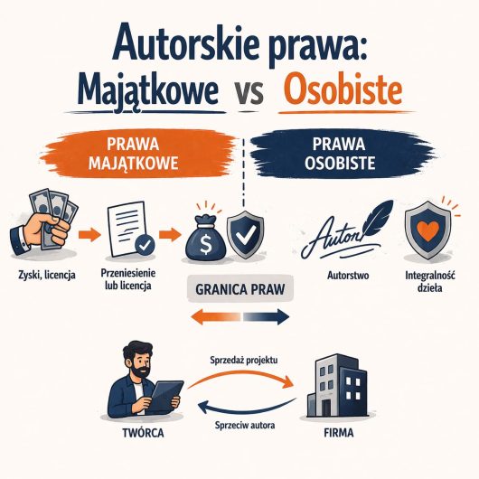 Autorskie prawa majątkowe i osobiste